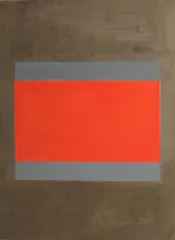Esterno by Ulrich Erben, acrylic and pigment on canvas, sold Aug 2013