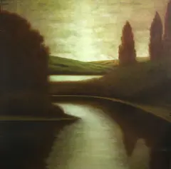Wade Hoefer, Fluvial, 1999, oil on canvas