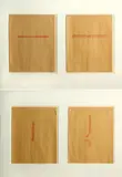 Loren Wakefield Madsen, Two bricks drawing, 1976 (diptych); Two bricks drawing, 1976 (diptych) (2)