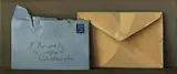 Gerald Norden, Envelopes, 1975, oil on board