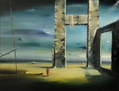 Robert Watson, Waiting for Evening, 1959, oil on canvas