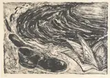 Miquel Barceló, Shoe and Book, 1985, Lithograph on wove paper