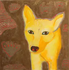 Sylvia Buettner, Baja Perro #8, n.d., Color monotype on Rives BFK paper