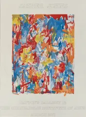 Dayton's Gallery 12 by Jasper Johns, 1971, Color offset lithographic poster, unsigned, for an exhibition at the Minneapolis Institute of Arts, offered Aug 2013