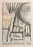 Jasper Johns, Spoleto Festival Poster, 1985, Color offset lithographic poster, unsigned, for the Spoleto Festival in Charleston, South Carolina