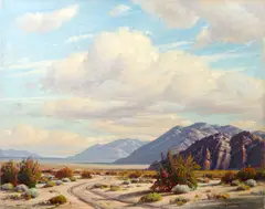 Restful Path by Paul Grimm, oil on canvas, sold Jul 2013