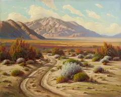 Paul A. Grimm, Vanishing Path, oil on canvas