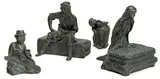 Elsie Palmer Payne, Pandora; The buccaneer; Spanish gypsy girl; The fisherman and the jinni (group of 4)