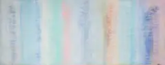Robert Natkin, Untitled (from the Bath-Apollo series), circa 1975, oil on canvas