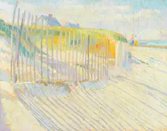 Sam Barber, Dennis Sands, 1986, oil on board