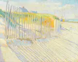Sam Barber, Dennis Sands, 1986, oil on board