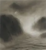 Hilary Brace, Untitled (#14-99), 1999, charcoal on mylar