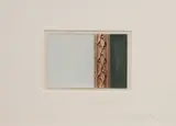 Perejaume, Pinacoteca #8, 1989, oil on photograph with artist's mount