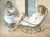 La Mercedora (B. 68) by Francisco Zúñiga, 1982, Lithograph in colors on wove paper, sold Jul 2013