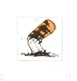 Claes Oldenburg, Butt for Gantt (A./P. 230), 1991, Lithograph in colors on Arches 88 paper