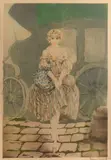 Manon (H., C. & I. 328) by Louis Icart, 1927, Etching and aquatint with touches of handcoloring on wove paper, offered Jul 2013