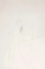 David Hockney R.A., Marriage in Hawaii of Ann and David (G. 1188), 1984, Etching on Rives BFK paper