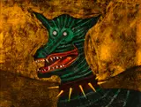 Chacal, from The Mexican Masters Suite (P. 136) by Rufino Tamayo, 1973, Lithograph in colors on Arches paper, sold Jul 2013