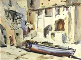 Sergei Bongart, Procida, Italy, 1963; Untitled (2), first signed 'Sergei Bongart' (lower left) and signed