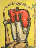 Jean-Charles Blais, Figure with rifle