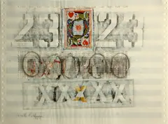 Walter Feldman, Untitled, 1964 (2), first signed and dated 'Walter Feldman / 1964' (lower left); second signed and dated 'Walter Feldman 1964' (lower left)