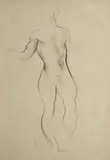 Stanton Macdonald-Wright, Male nude #11
