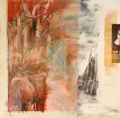 Carl Palazzolo, The Sisters (In Parts), 1987, oil and mixed media on canvas