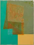 Carl Palazzolo, Untitled, 1976, mixed media collage on paper
