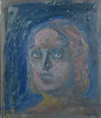 Clifton Peacock, Portrait, 1991, oil on canvas