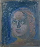 Clifton Peacock, Portrait, 1991, oil on canvas