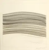 Susan Schwalb, Strata  #40, 1997, silverpoint and copperpoint on paper