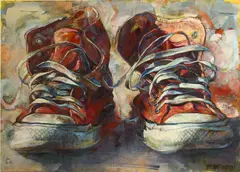 Gordon Keith Smedt, Red chucks, 2003, oil on canvas