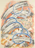 Dennis Croteau, Bones and Veins (Three monotypes)