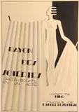 Maurice Dufrène, Rayon des Soieries, Opera Bouffe En Un Acte, 1930, Color lithographic poster