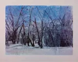 Wolf Kahn, Santa Fe, n.d., Color offset lithograph on smooth wove paper