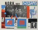 Richard Marshall Merkin, N.O.R.K. 1922, ca. 1968, Lithograph with offset lithography on wove paper
