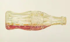 Don Nice, Big Coke, 1974, Color lithograph on wove paper