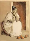 Mujer de Yucatán con Naranjas (B. 8) by Francisco Zúñiga, 1973, Color lithograph on wove paper, offered Jun 2013