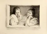 Mujeres en la Ventana (B. 31) by Francisco Zúñiga, 1977, Lithograph on wove paper, offered Jun 2013