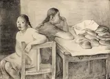 Francisco Zúñiga, Niñas con Panes (B. 54)