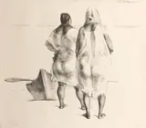 Mujeres Frente al Mar (B. 38) by Francisco Zúñiga, 1978, Color lithograph on wove paper, offered Jun 2013