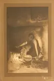 The Piki Maker, Hopi by Edward S. Curtis, 1906, Warm-toned platinum-palladium print, offered Jun 2013