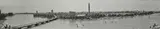 Eugene Omar Goldbeck, Looking Across Nile River fro the Hilton Hotel, Cairo, Eygpt, 1967, Gelatin silver print