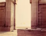 Philae Temple and Nile by Richard Misrach, 1989, Chromogenic print, sold Jun 2013
