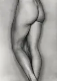 Nude (Bertha, Glendale) by Edward Weston, 1927, Gelatin silver print, sold Jun 2013
