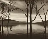 Lake Patzcuaro, Mexico by Brett Weston, 1973, Gelatin silver print, sold Jun 2013