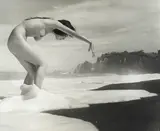 Iwase Yoshiyuki, Untitled (Nudes), c. 1950, Three gelatin silver prints, each with the photographer's red credit stamp on the verso, each not framed. (3)