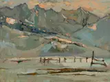 Si Chen Yuan, Wheeler's Peak, sunset