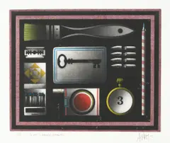 Mario Avati, La Mandoline; Il est 3 Heures, Madame, 1966; 1969, Mezzotints, second in colors on wove paper, each signed in pencil
