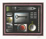 Mario Avati, La Mandoline; Il est 3 Heures, Madame, 1966; 1969, Mezzotints, second in colors on wove paper, each signed in pencil